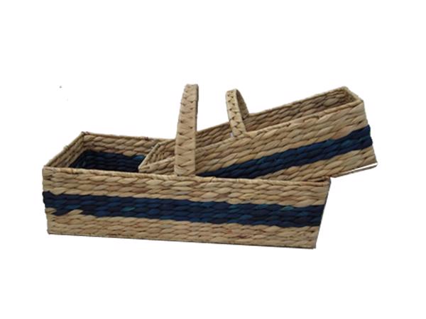 Water hyacinth baskets-KL144